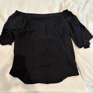 Babaton Off the Shoulder Blouse (2 available: black or blue)